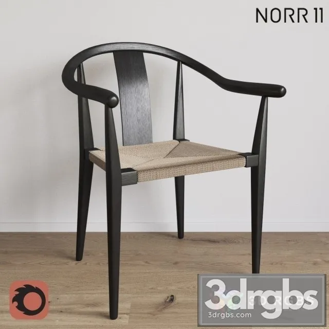 NORR11 Shanghai Dining Chair Paper Cord 3dsmax Download