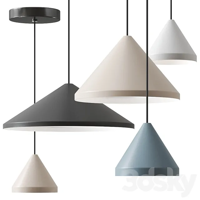 North Pendant lamp by Vibia 3DSMax File