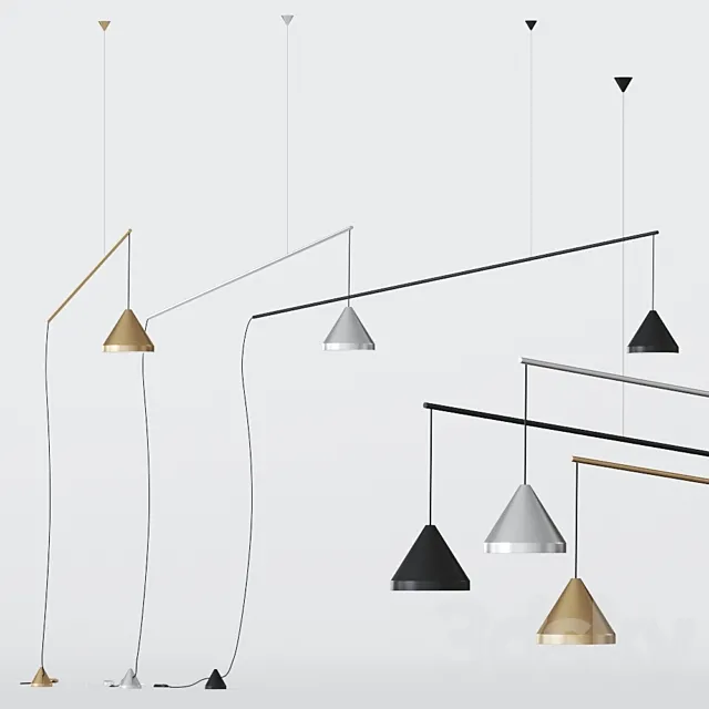 North Pendant lamp by Vibia 3DSMax File
