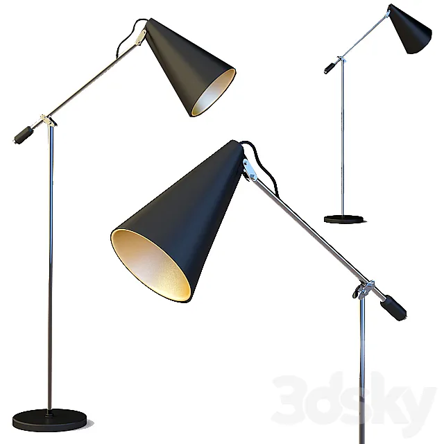 Northern Lighting Me Floor Lamp 3ds Max