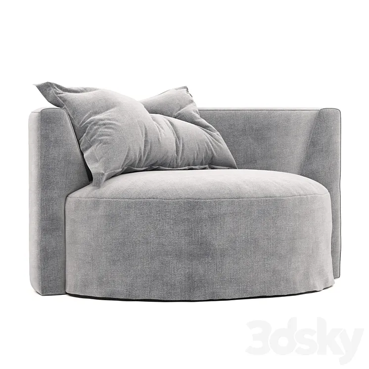 NOS armchair 3DS Max