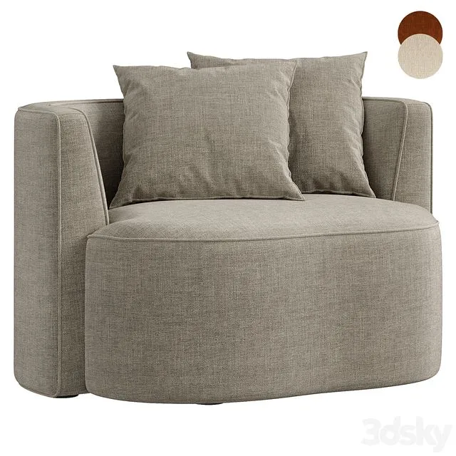 Nos Armchair 3dsMax Model