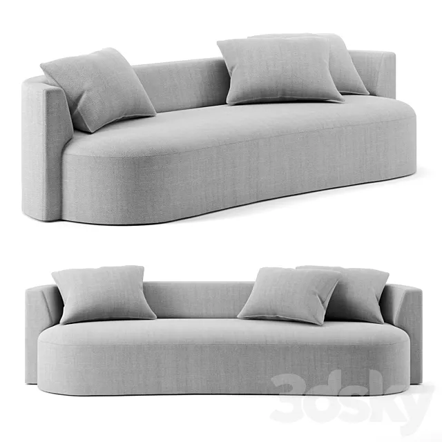 Nos Sofa by Christophe Delcourt for Collection Particuliere 3DSMax File