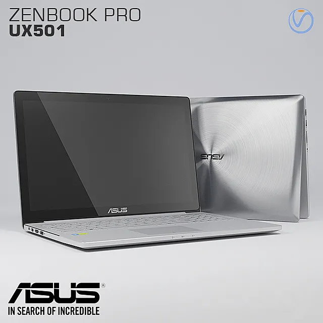 Notebook ASUS Zenbook Pro UX501 3ds Max