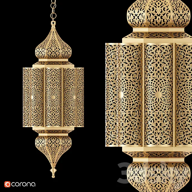 NOUR CEILING PENDANT ML219 3DS Max Model