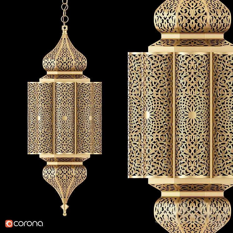 NOUR CEILING PENDANT ML219 3DS Max Model