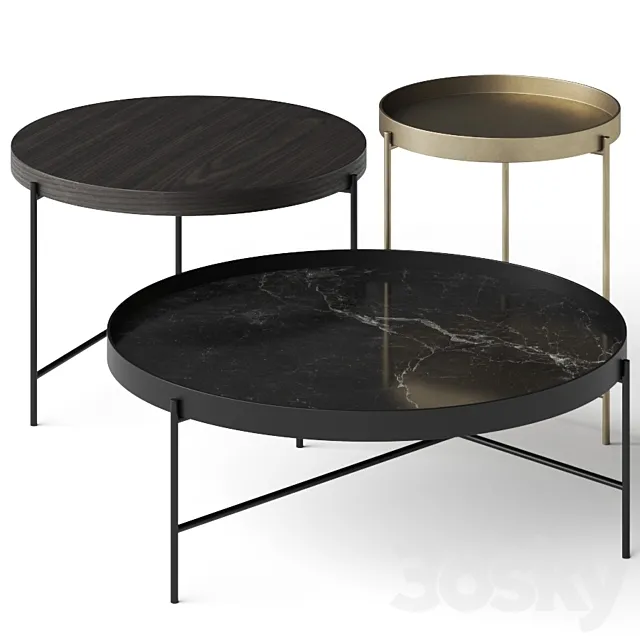 Novamobili Globe Coffee Tables 3ds Max