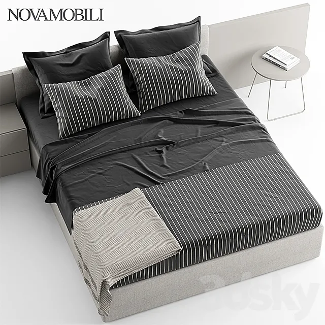 NOVAMOBILI LINE BED 3DSMax File