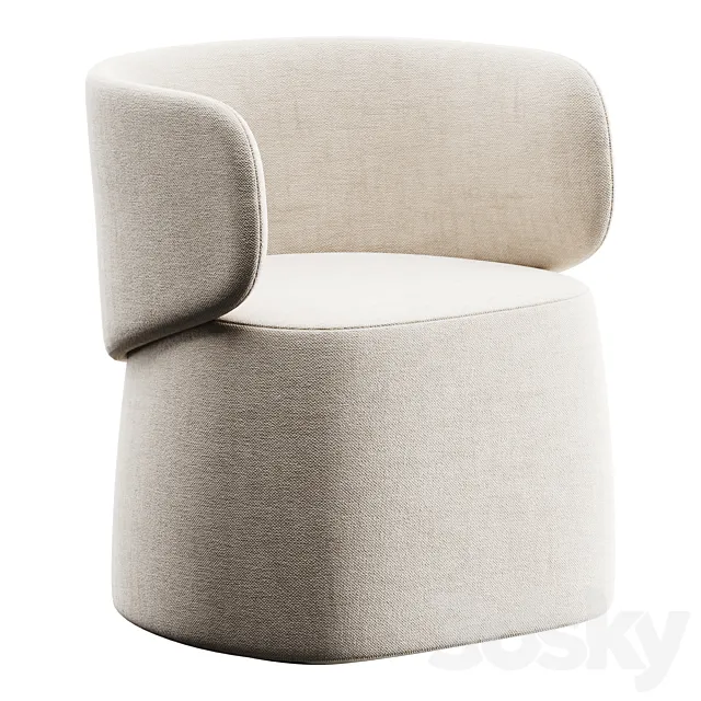 Novamobili ORIGIN | Armchair 3ds Max