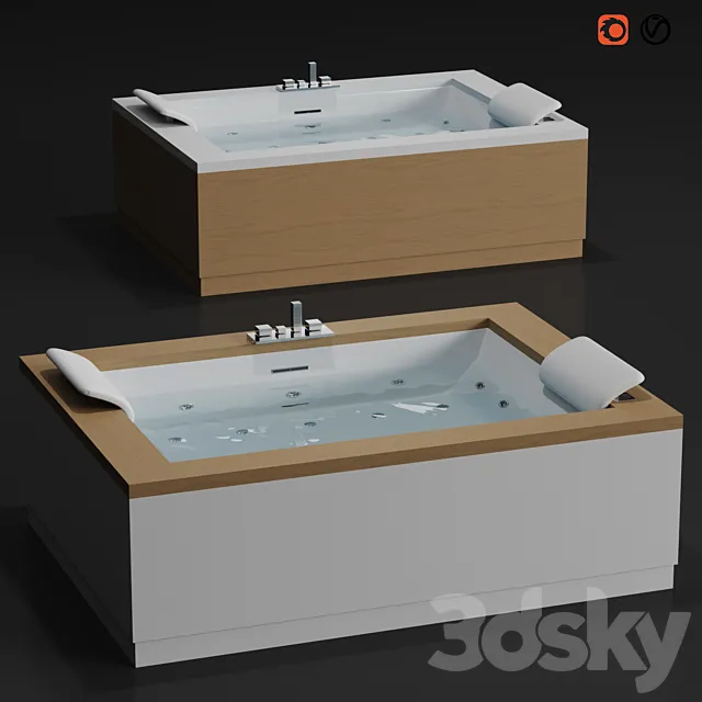 Novellini Sense Dual Bathtub 3ds Max