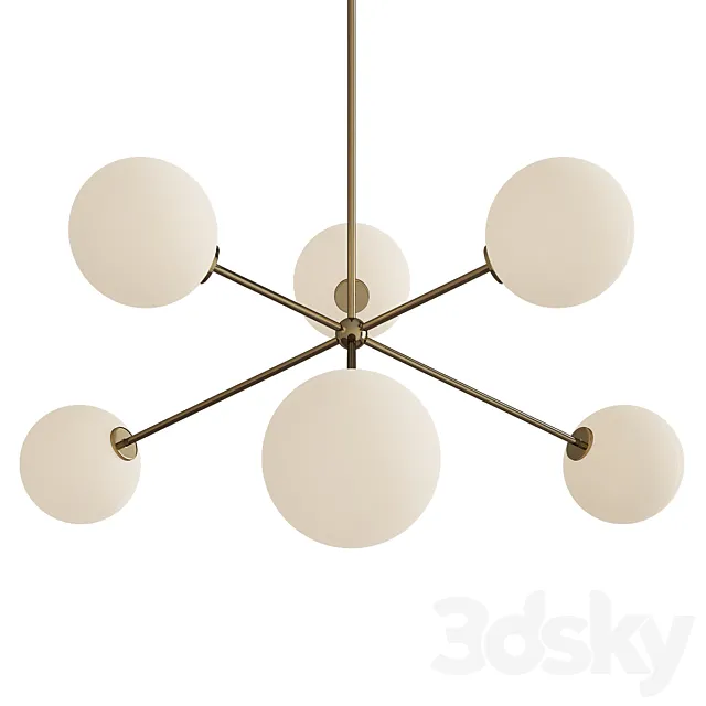 Novo chandelier 3DS Max Model