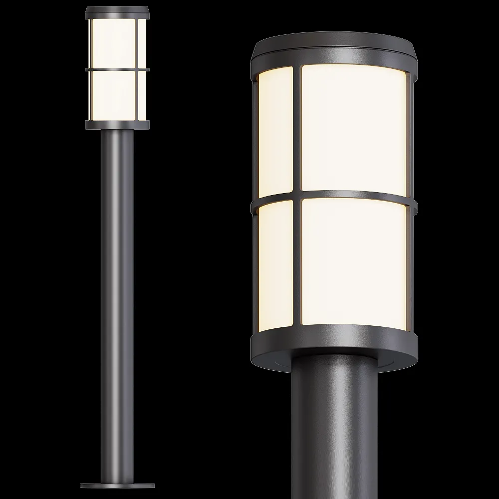 Novotech – Ground lamp Street 370776 3ds Max