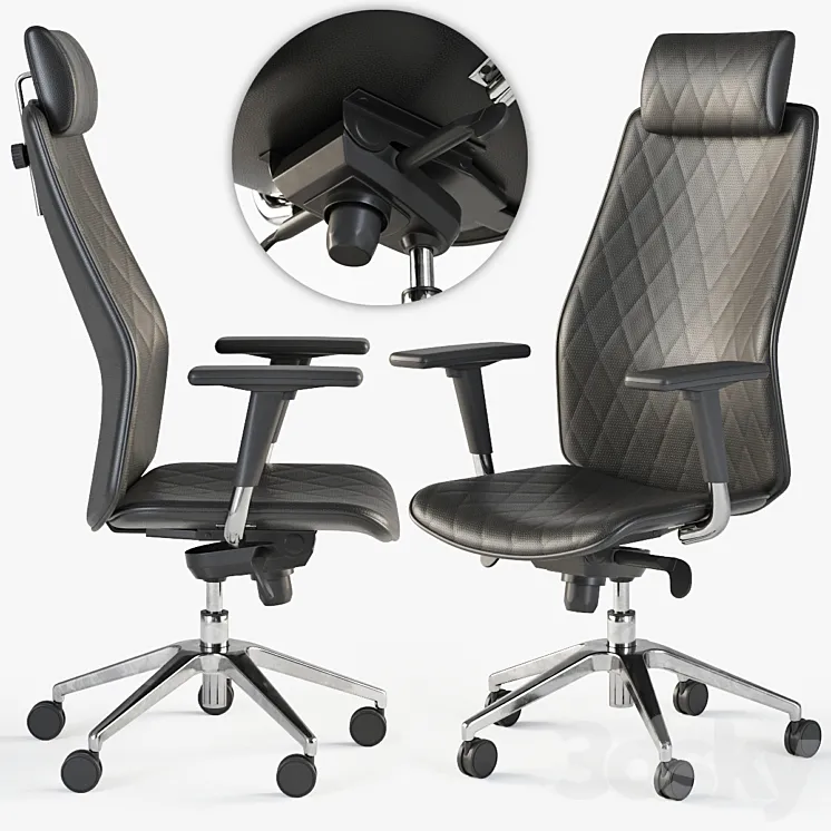 Nowy Styl Solo Office chair 3DS Max