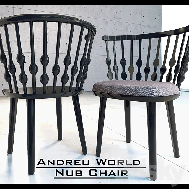 Nub chair 3DS Max Model