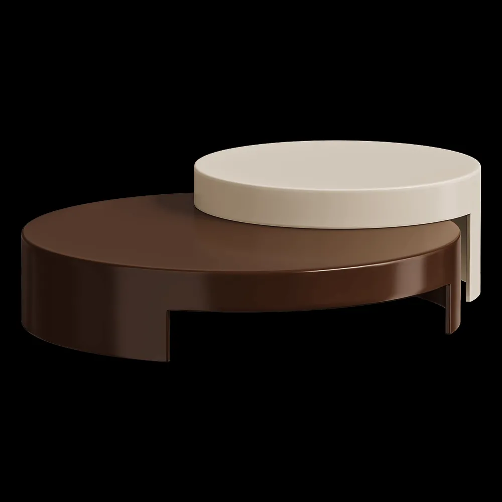 Nube Italia  – Coffee tables Turn 3ds Max