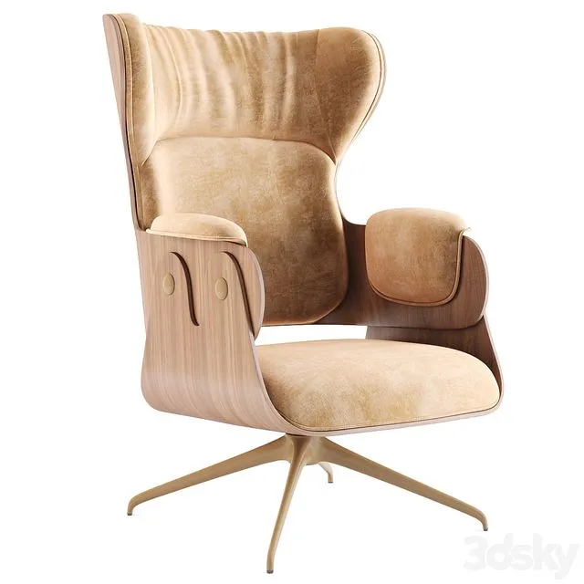 Nuevo acabado para el Lounger. Jaime hayon 3dsMax Model
