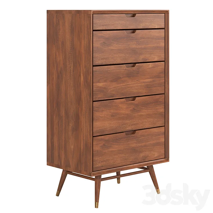 Nuevo Case Dresser Cabinet 3DS Max Model