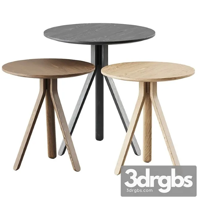 Nuez Table Occasional Me2880 Me2873 By Andreu World 3dsmax Download