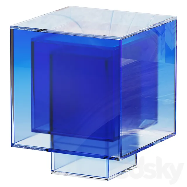 Null Square Side Table by Studio Buzao 3ds Max