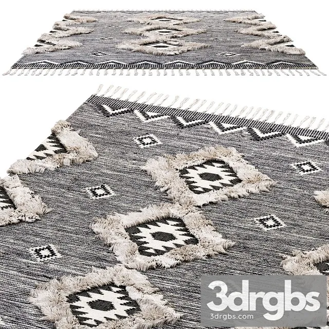 Nuloom Ikat Tassel Area Rugs 3dsmax Download