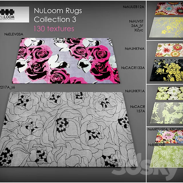 Nuloom rugs3 3ds Max