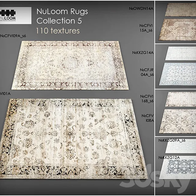 Nuloom rugs5 3DSMax File