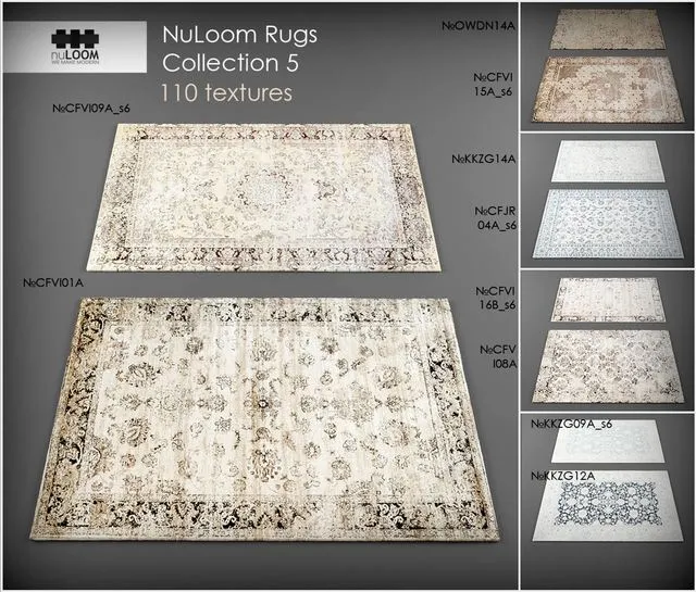 Nuloom rugs5 3dsMax Model