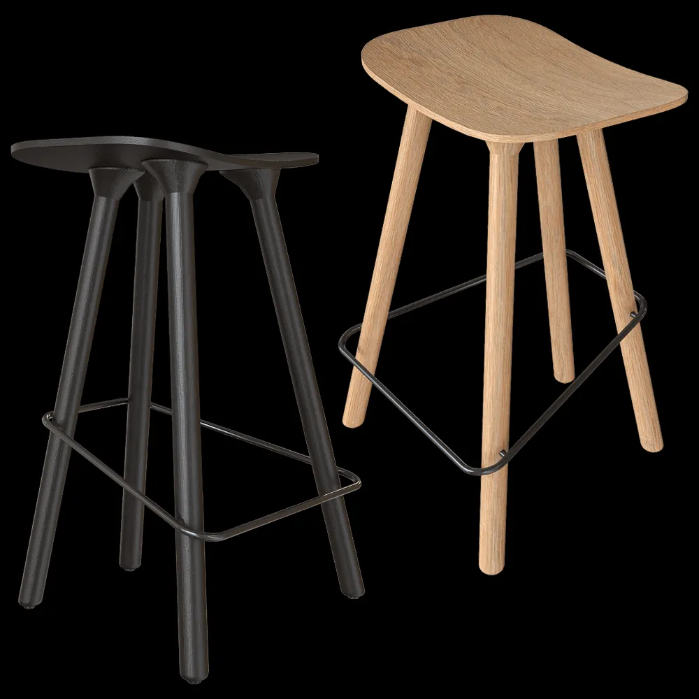 Nunc – Bar stool Cot W67 3ds Max