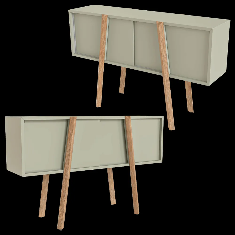 Nunc – Sideboard for living room Duja module B 3ds Max