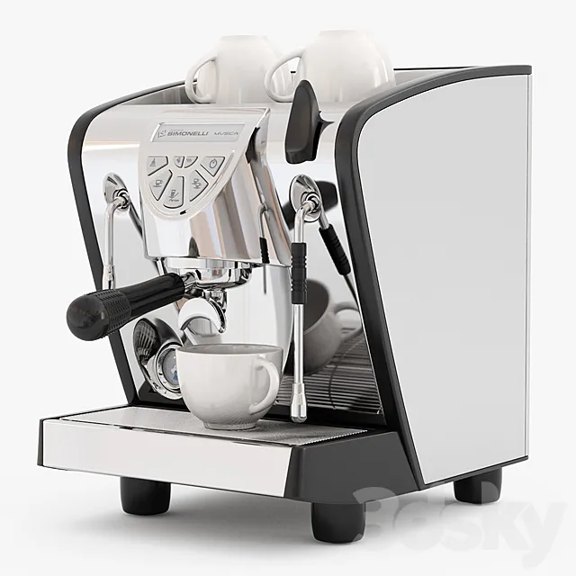 Nuova Simonelli Musica 3DS Max Model