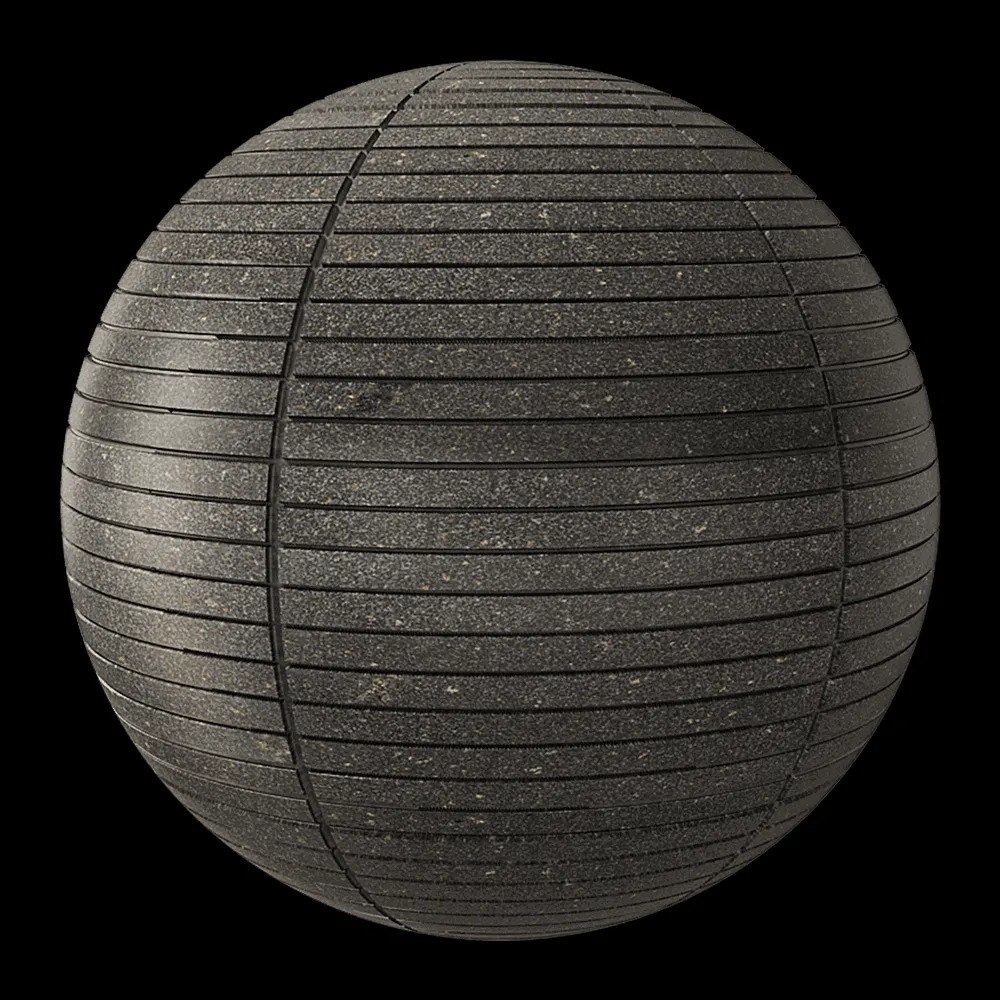 Nur Mosaic – Mosaic french lines from basalt 3ds Max