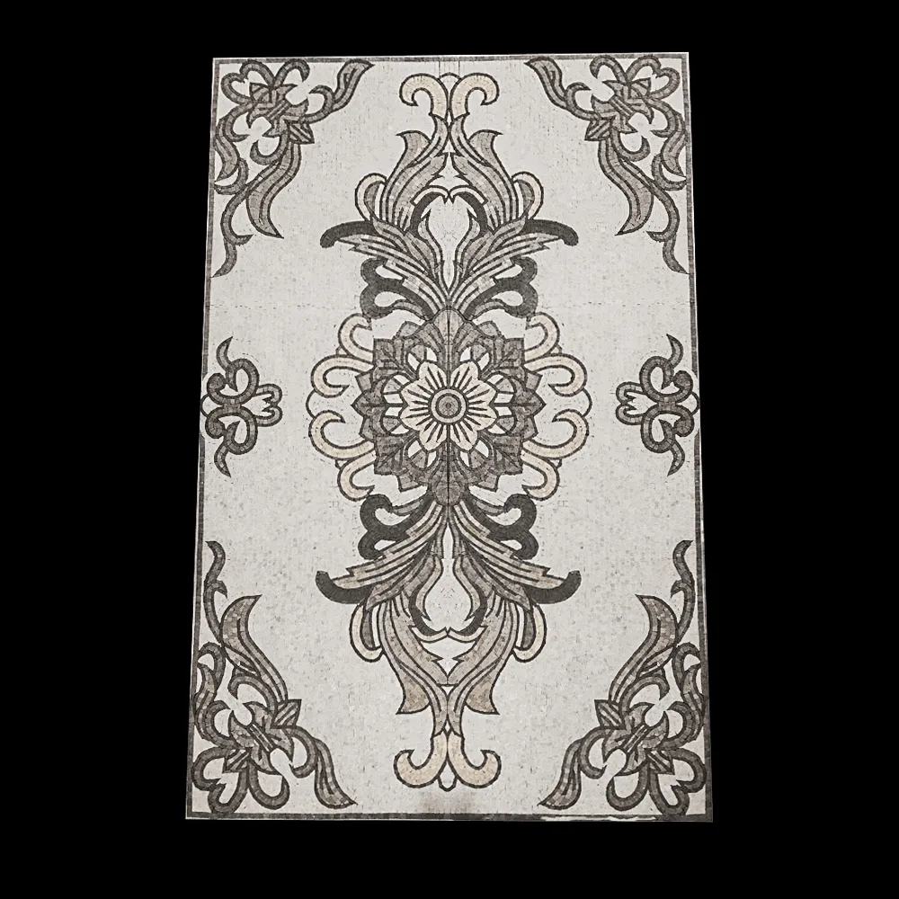 Nur Mosaic – Mosaic with natural white marble 3ds Max