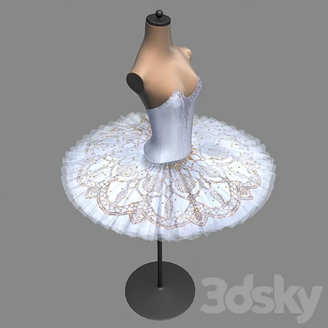 Nutcracker Ballet Tutu – The Nutcracker 3DS Max Model