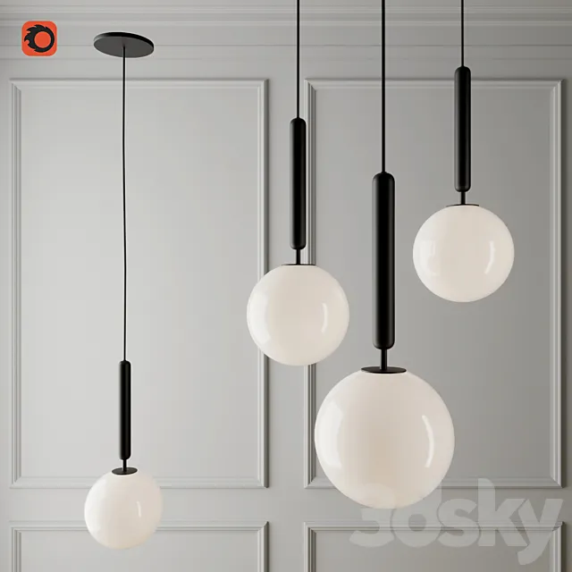 Nuura miira 1 opal 3DS Max Model