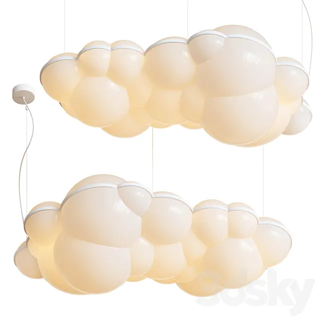 Nuvola Pendant Lamp 3ds Max
