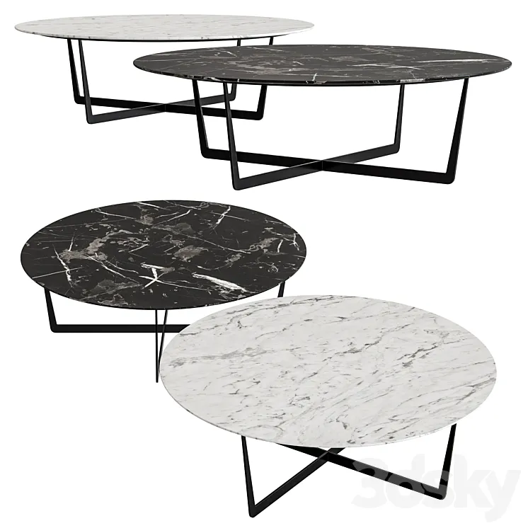 NV Gallery Bexter Coffee Tables 3DS Max