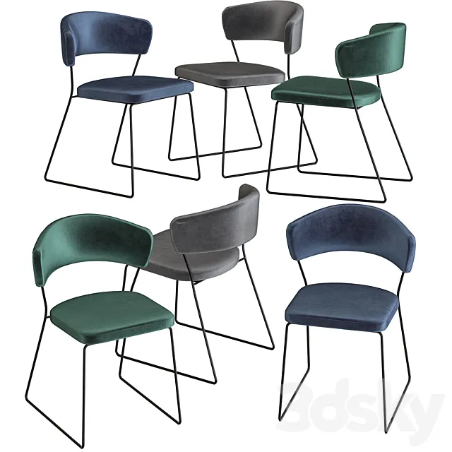 NV Gallery Gordon Chair 3DS Max Model