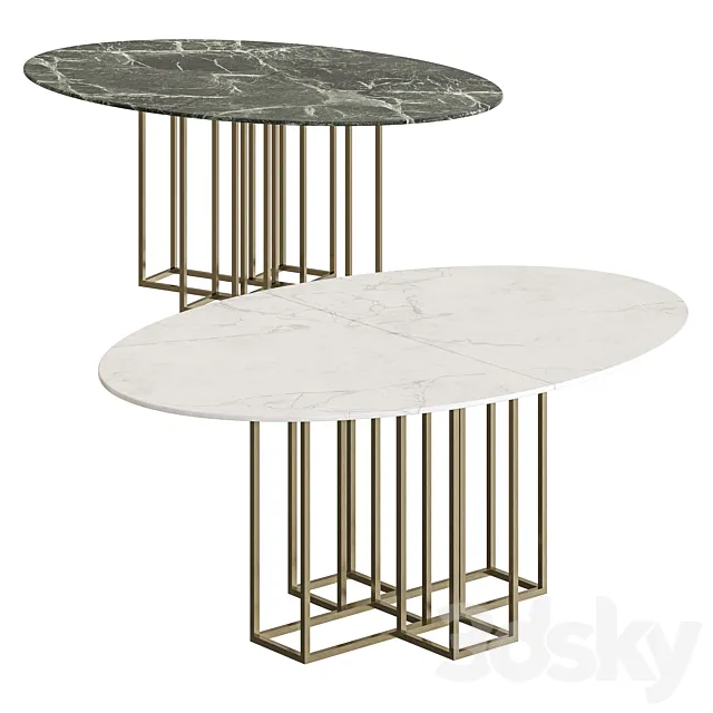 NV Gallery Valiano Dining Table 3DSMax File