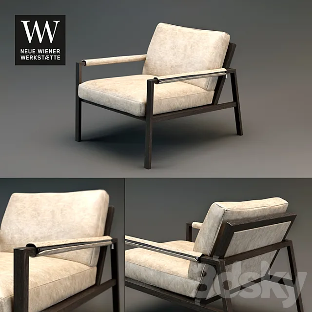 NWW Design _ Boheme loungechair 3DS Max Model