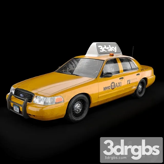 NY Taxi 3dsmax Download