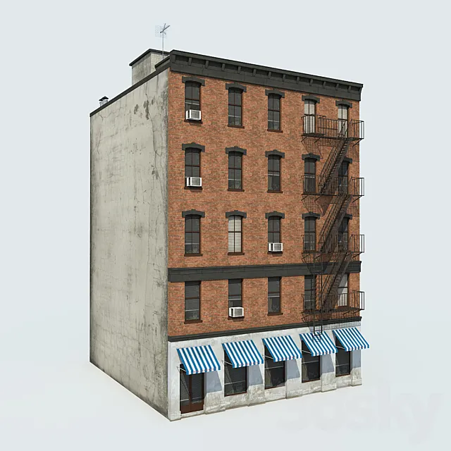 NYC Building 1 3DSMax File
