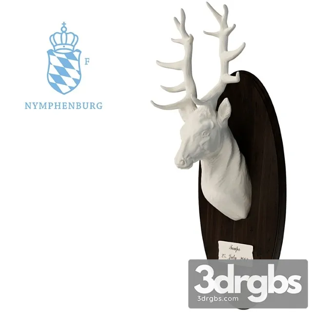 Nymphenburg Stag Head 3dsmax Download