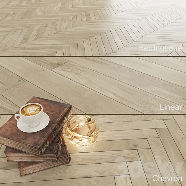 Oak Biscuits Grande 3DS Max Model