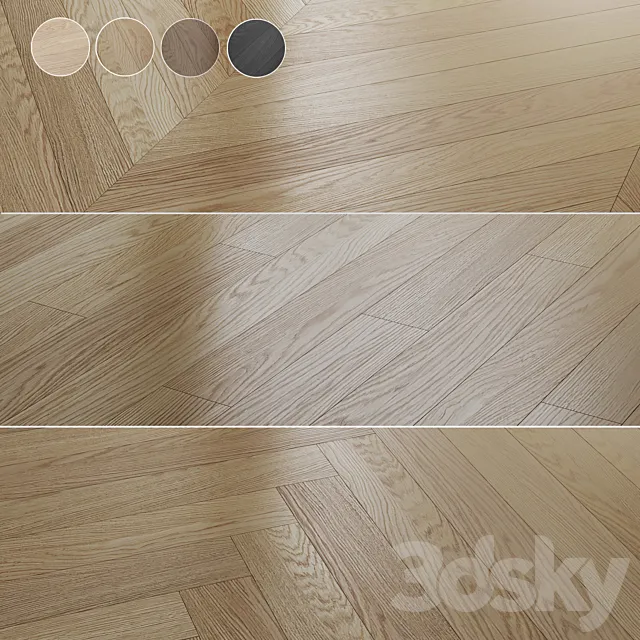 Oak Floor 002 3dsMax Model