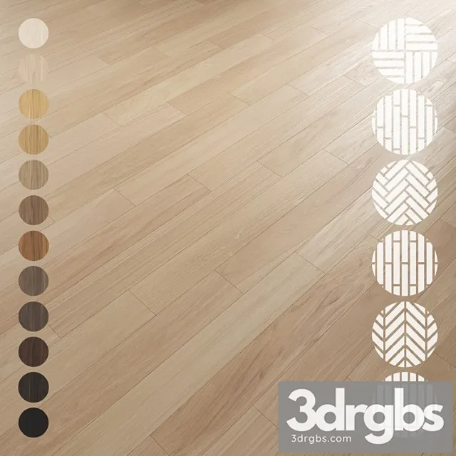 Oak flooring set 001