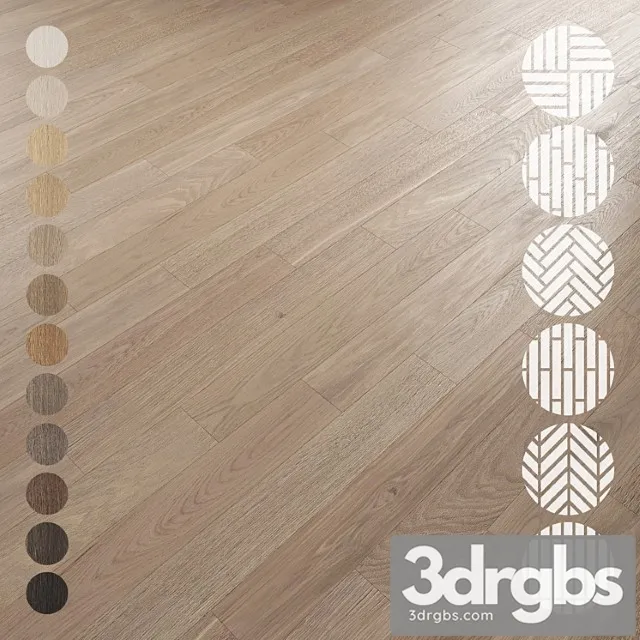 Oak Flooring Set 022 3dsmax Download