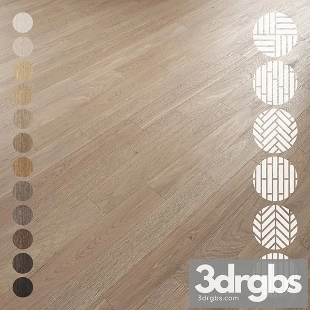 Oak flooring set 022