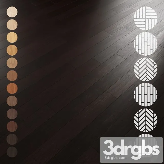 Oak flooring set 033