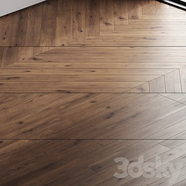 Oak parquet board 17 3DS Max Model