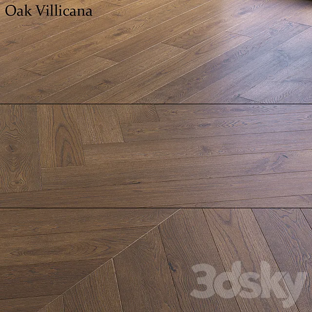 Oak Villicana 3ds Max